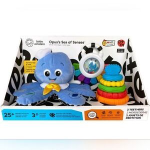 Baby Einstein Opus Sea of Senses Infant Toys Gift Set - 3 Pieces, for Ages 3 Mon